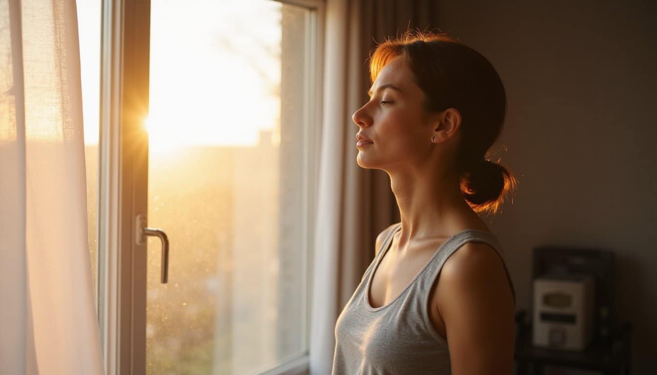 Person standing in soft light symbolizing recovery at Simonds Recovery Centers
