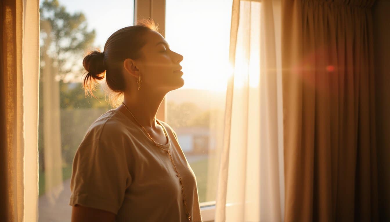 Person gazing outside finding hope at Simonds Recovery Centers recovery program