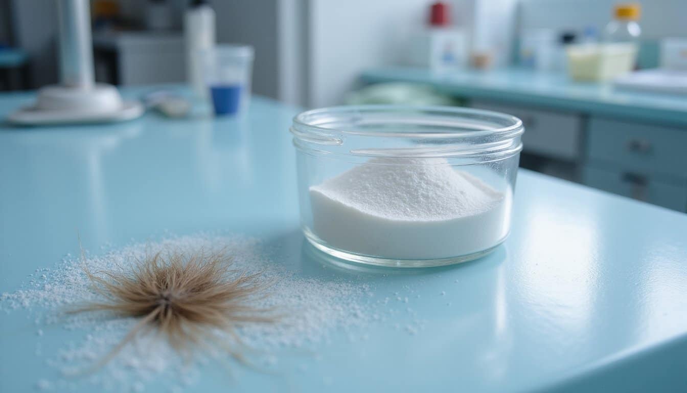 delayed detection in hair