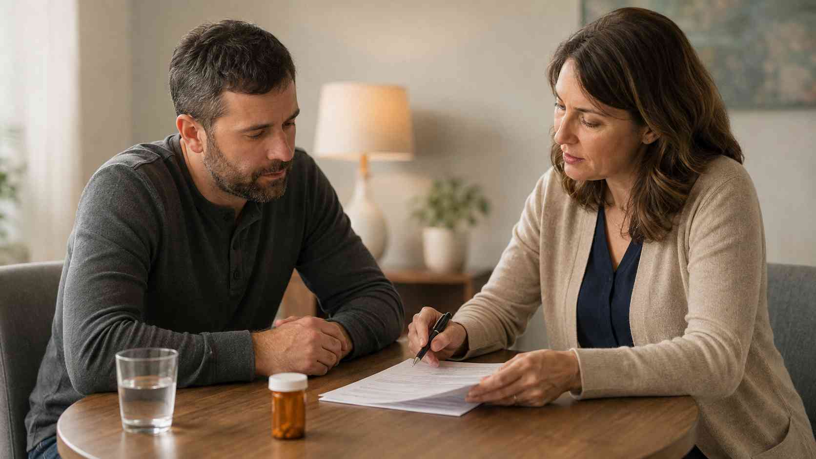 medication and behavioral support