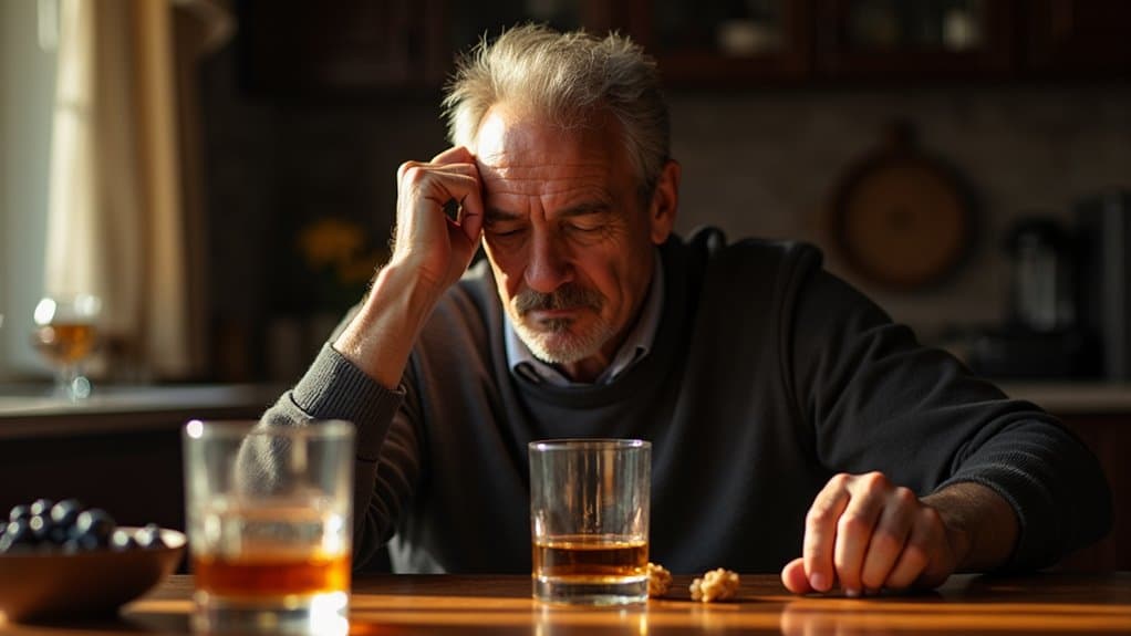 chronic heavy alcohol brain damage