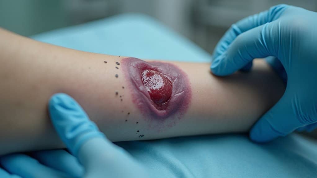 infection and vein damage risks