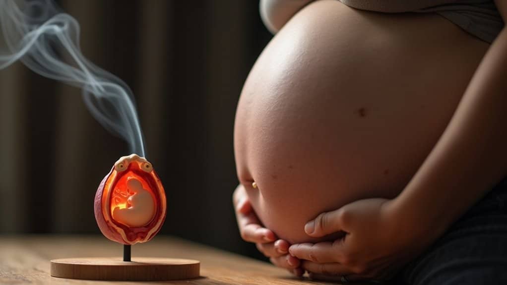 thc crosses placenta to fetus